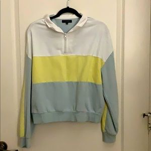 PacSun Color Block Pollover